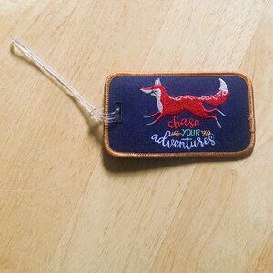 GIRL SCOUTS - NEW 2020 Chase Your Adventure luggage tag cookie rewards, fox, ABC